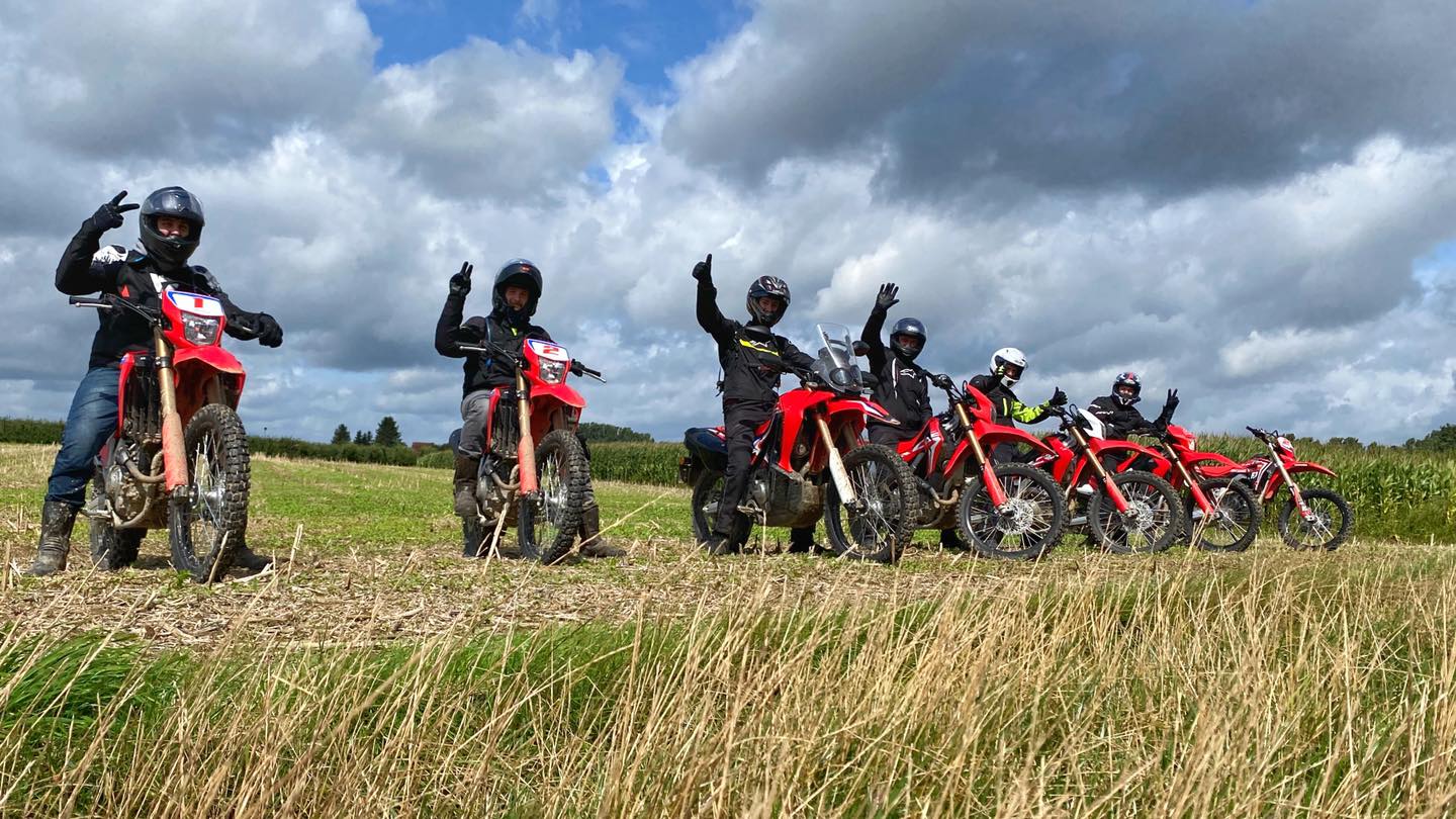 Enduro wandeling - CRF huurmotoren 4