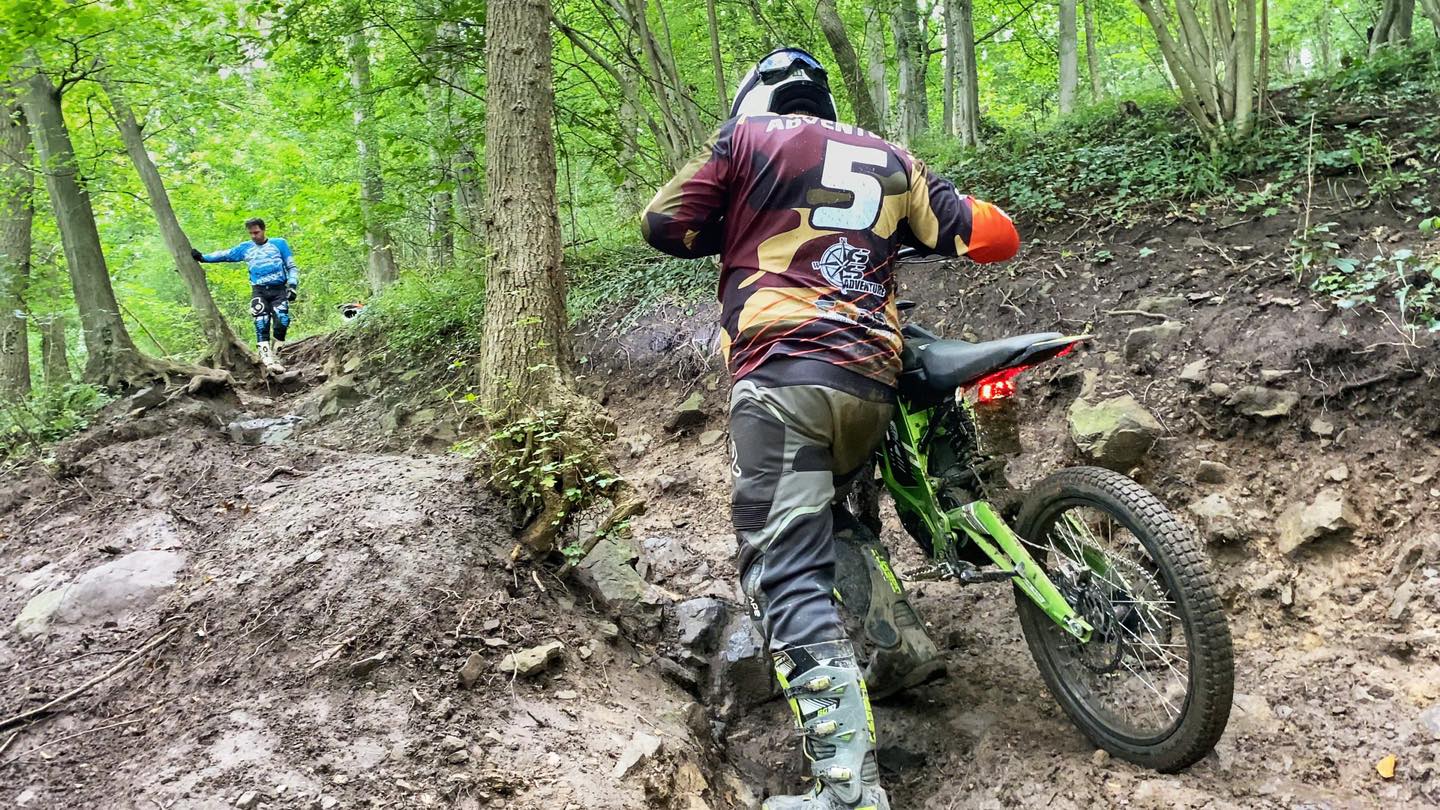 Endurofun-e-enduro bilstain vrienden uitstap 5